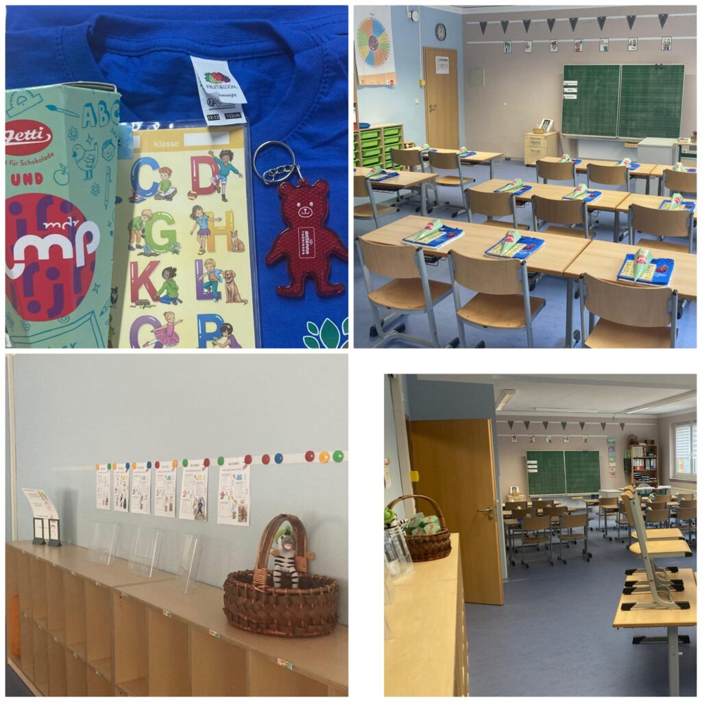 ordentlicher Klassenraum.